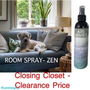 CLEARANCE- Country Bathhouse 8 oz. Air Room Spray - Zen